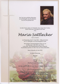 Sattlecker Maria
