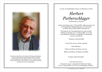 Perberschlager Herbert